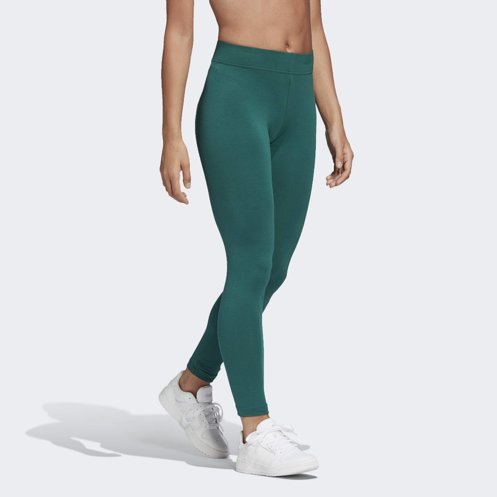 Adidas Performance Essentials Linear Leggings Gre… - image 3